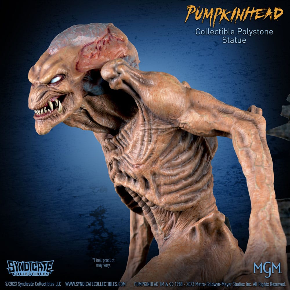 Syndicate Collectibles Pumpkinhead Das Halloween Monster Apex Edition Statue