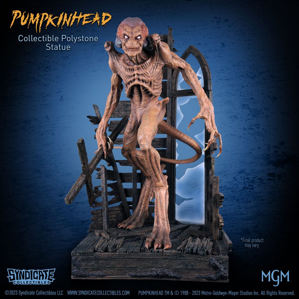 Syndicate Collectibles Pumpkinhead Das Halloween Monster Apex Edition Statue