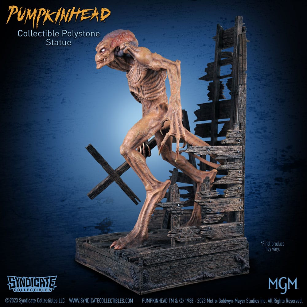 Syndicate Collectibles Pumpkinhead Das Halloween Monster Apex Edition Statue