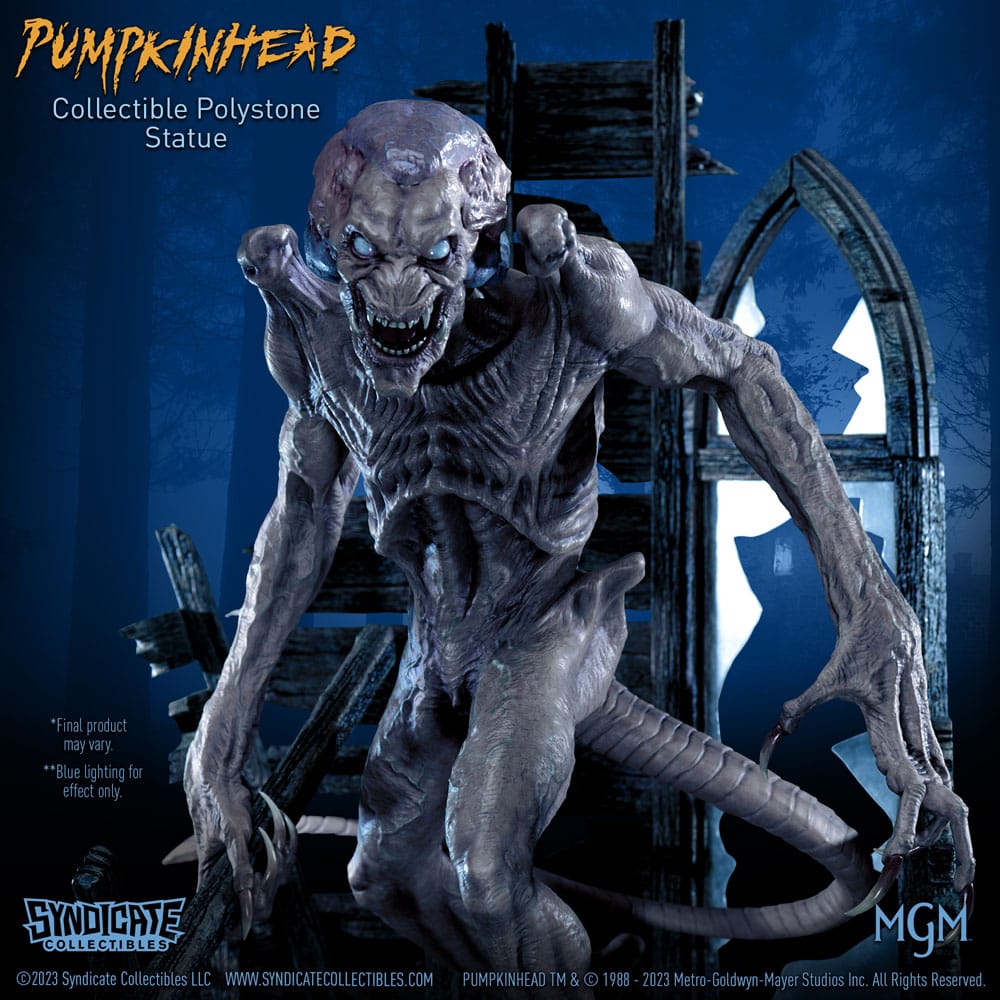 Syndicate Collectibles Pumpkinhead Das Halloween Monster Apex Edition Statue