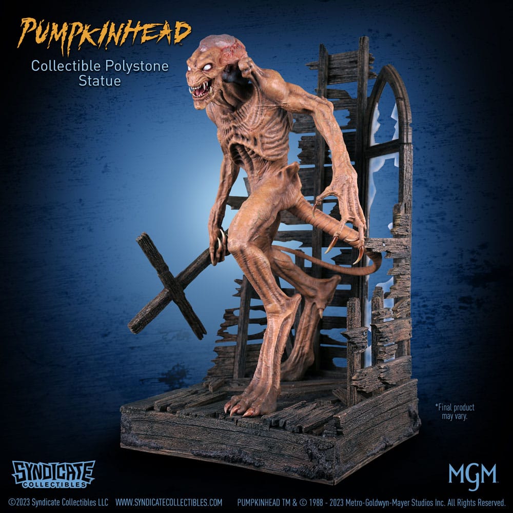 Syndicate Collectibles Pumpkinhead Das Halloween Monster Apex Edition Statue