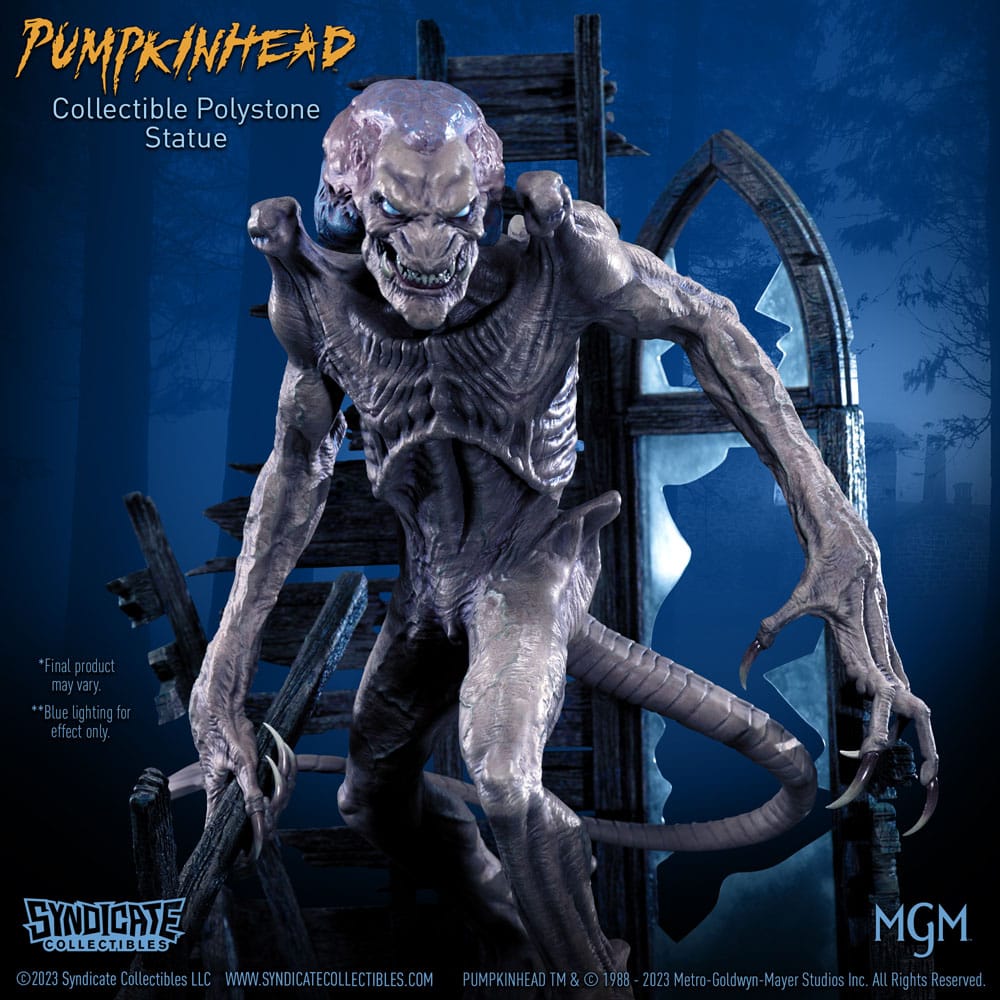 Syndicate Collectibles Pumpkinhead Das Halloween Monster Apex Edition Statue