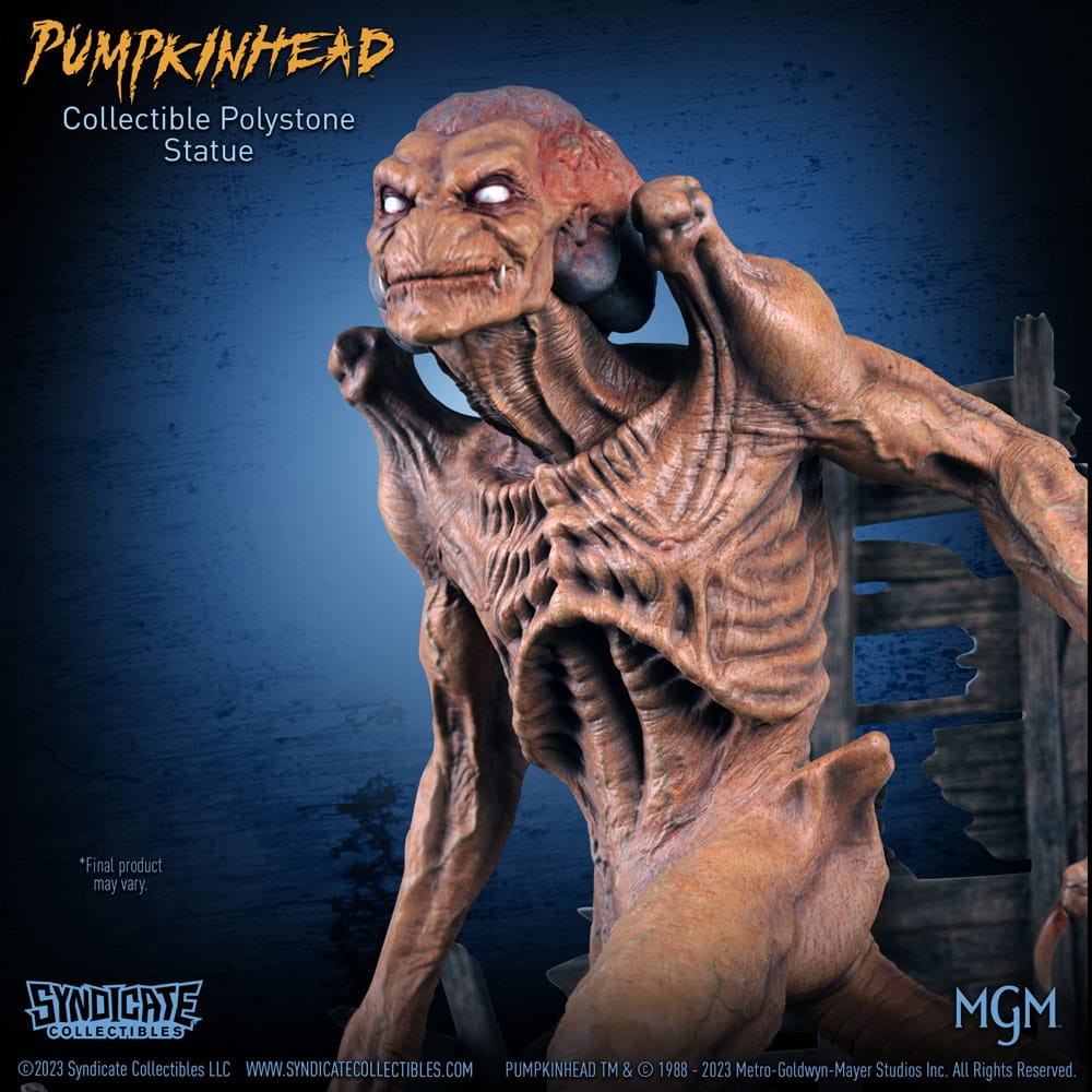 Syndicate Collectibles Pumpkinhead Das Halloween Monster Apex Edition Statue