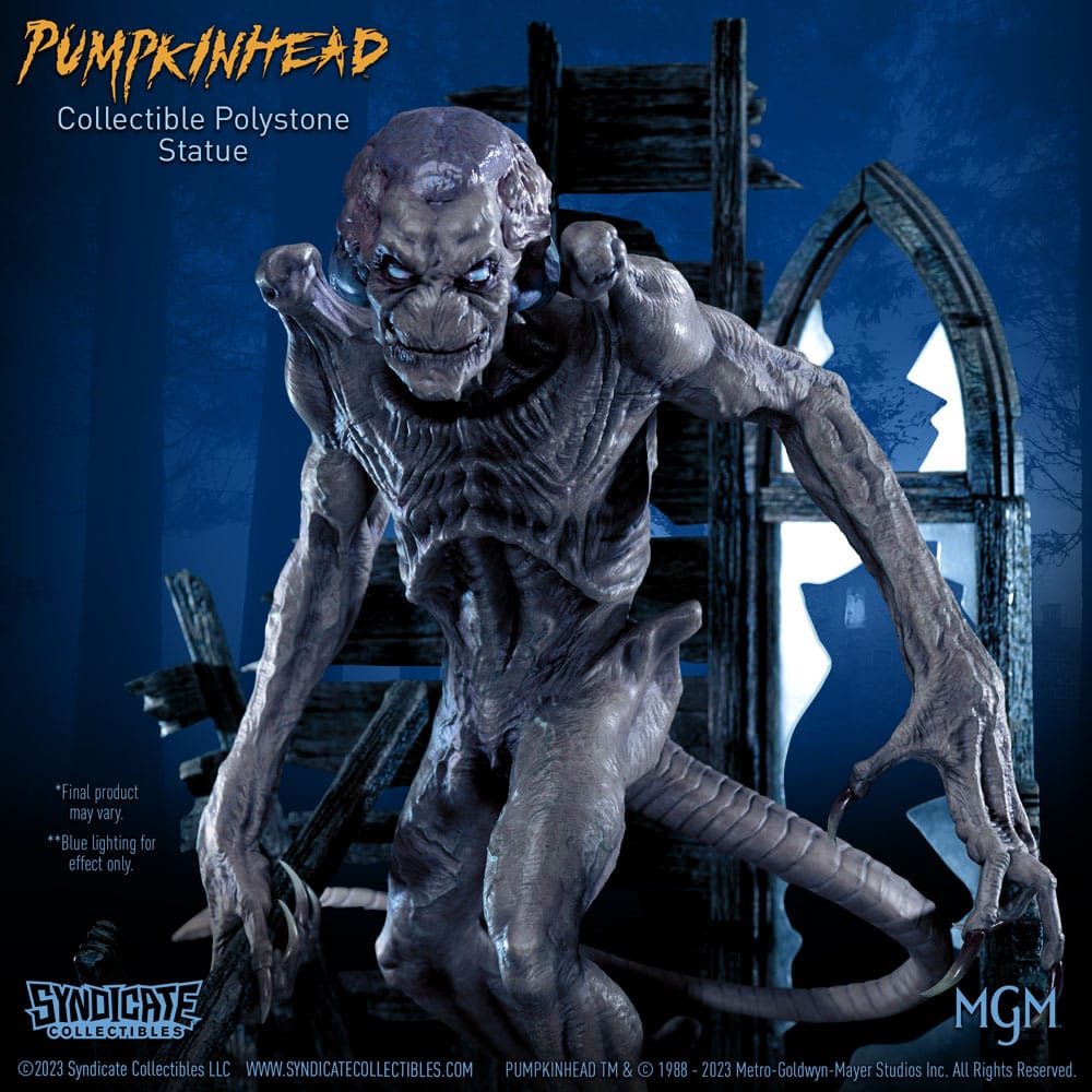 Syndicate Collectibles Pumpkinhead Das Halloween Monster Apex Edition Statue