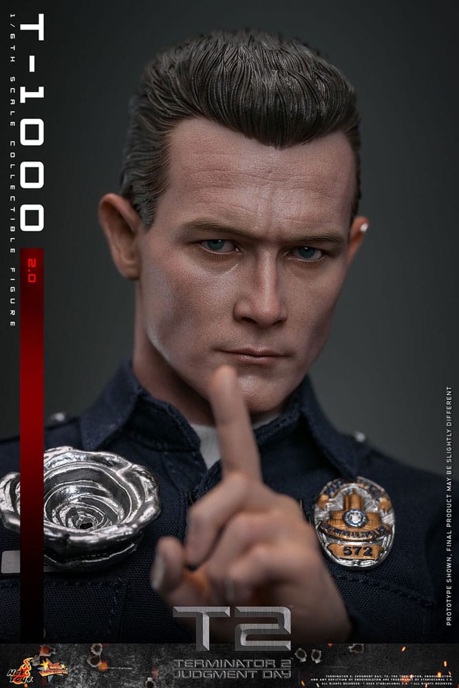 Terminator 2 - T-1000 (2.0) Movie Masterpiece 31 cm 1/6 Actionfigur Hot Toys