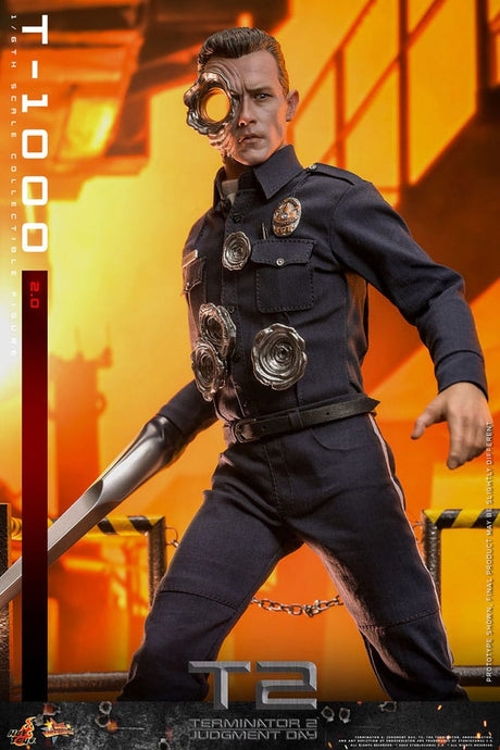 Terminator 2 - T-1000 (2.0) Movie Masterpiece 31 cm 1/6 Actionfigur Hot Toys