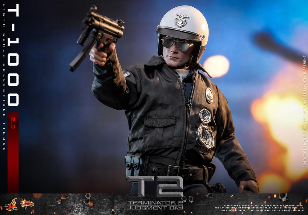 Terminator 2 - T-1000 (2.0) Movie Masterpiece 31 cm 1/6 Actionfigur Hot Toys