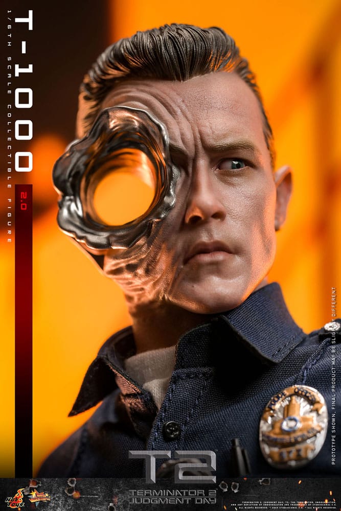 Terminator 2 - T-1000 (2.0) Movie Masterpiece 31 cm 1/6 Actionfigur Hot Toys