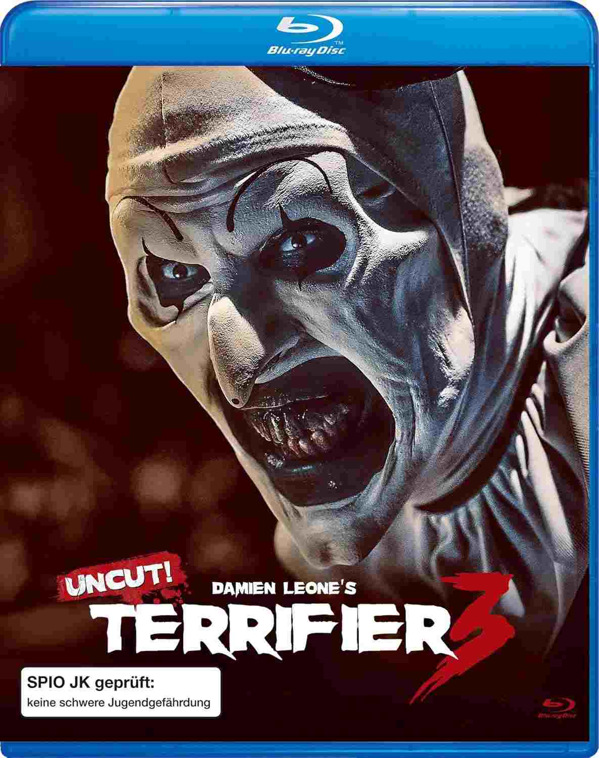 Terrifier 3 UNCUT Blu-ray - Blu-ray/4K/DVD Filme