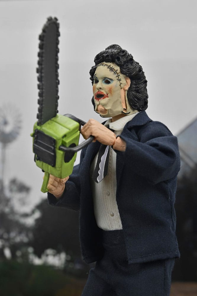 Texas Chainsaw Massacre Clothed Actionfigur Leatherface (Pretty Woman Mask) 50th Anniversary 20 cm