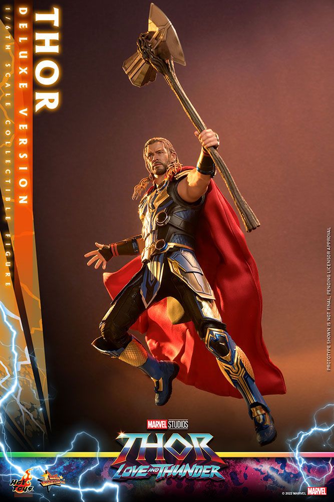 Thor: Love and Thunder Masterpiece Actionfigur 1/6 Thor (Deluxe Version) 32 cm Hot Toys