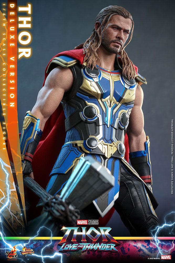 Thor: Love and Thunder Masterpiece Actionfigur 1/6 Thor (Deluxe Version) 32 cm Hot Toys