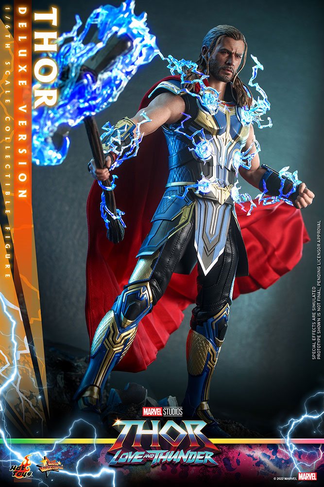 Thor: Love and Thunder Masterpiece Actionfigur 1/6 Thor (Deluxe Version) 32 cm Hot Toys