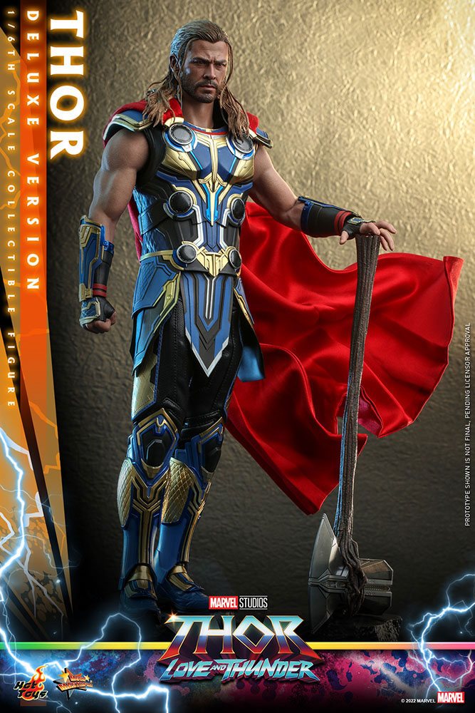 Thor: Love and Thunder Masterpiece Actionfigur 1/6 Thor (Deluxe Version) 32 cm Hot Toys