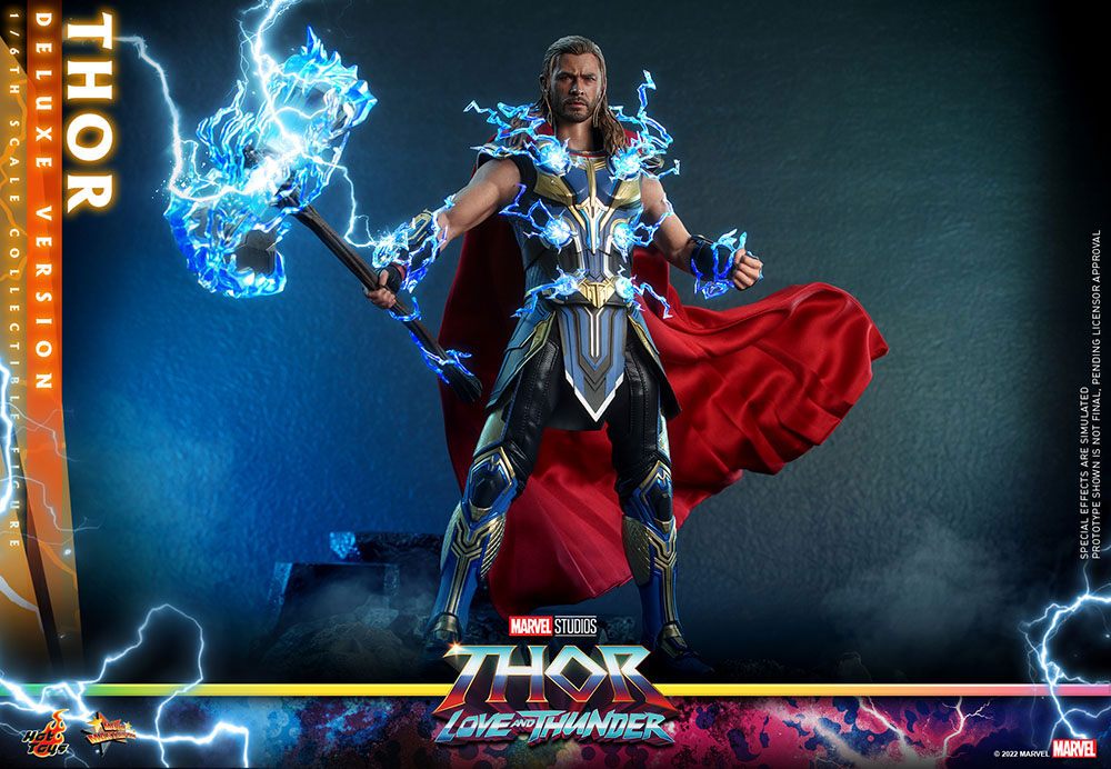 Thor: Love and Thunder Masterpiece Actionfigur 1/6 Thor (Deluxe Version) 32 cm Hot Toys