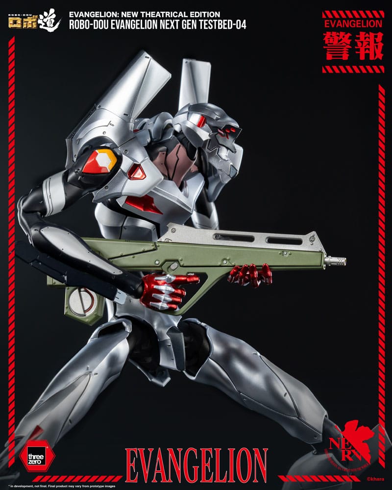 ThreeZero Evangelion Evangelion Testbed-04 Robo-Dou New Theatrical Edition Actionfigur
