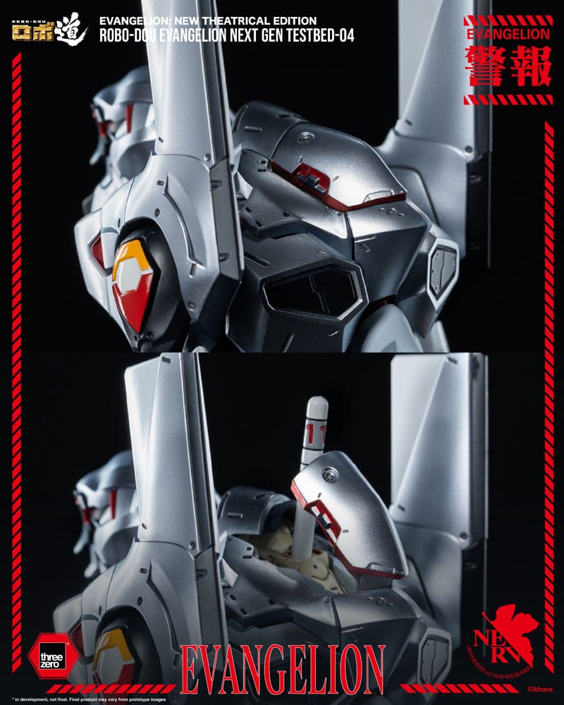 ThreeZero Evangelion Evangelion Testbed-04 Robo-Dou New Theatrical Edition Actionfigur