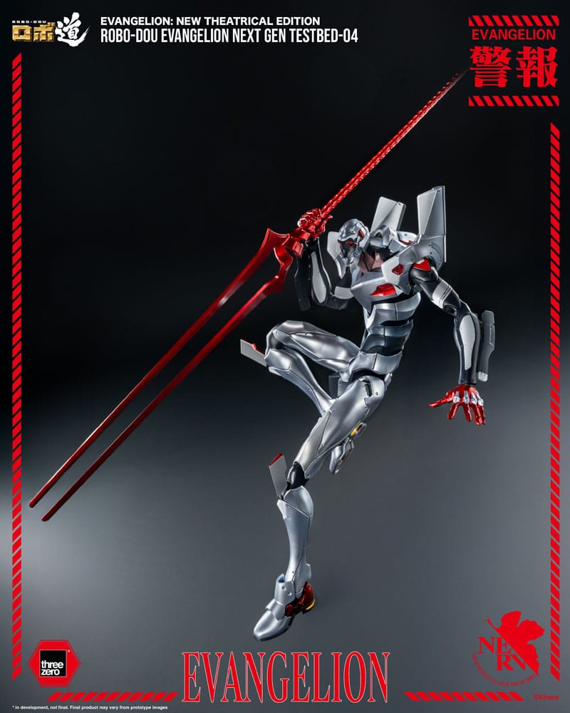 ThreeZero Evangelion Evangelion Testbed-04 Robo-Dou New Theatrical Edition Actionfigur