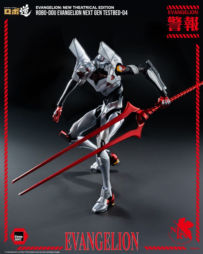 ThreeZero Evangelion Evangelion Testbed-04 Robo-Dou New Theatrical Edition Actionfigur