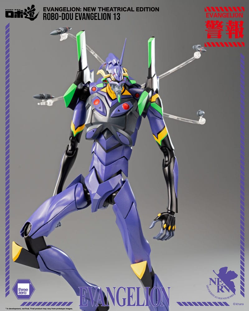 ThreeZero Evangelion New Theatrical Edition Evangelion 13 Robo-Dou Actionfigur