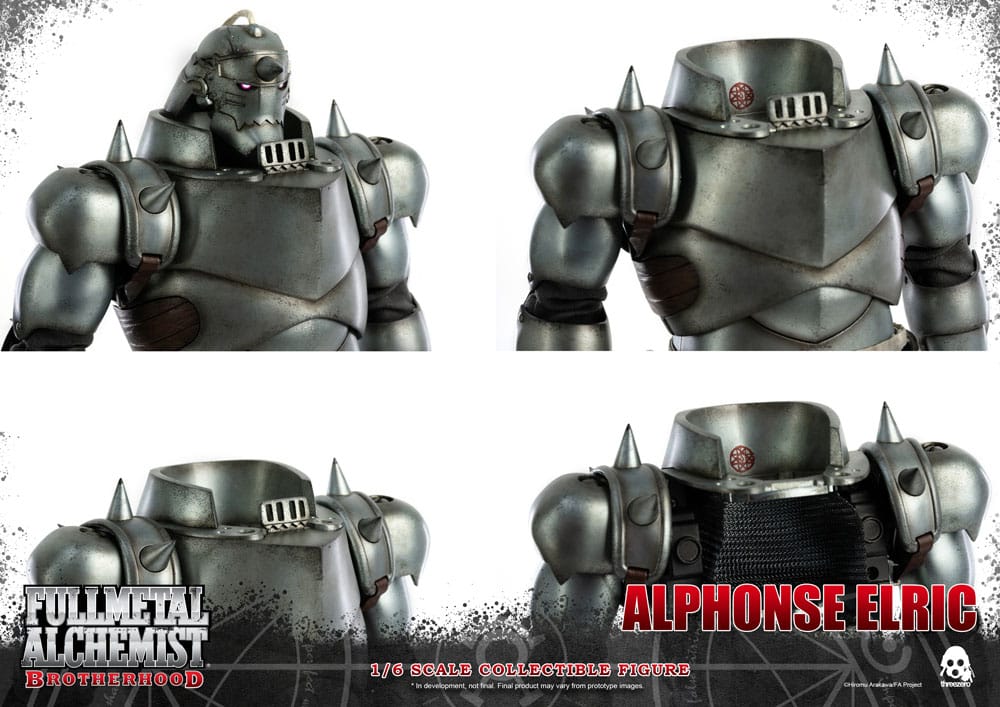 ThreeZero Fullmetal Alchemist Brotherhood Alphonse Elric 1/6 Actionfigur
