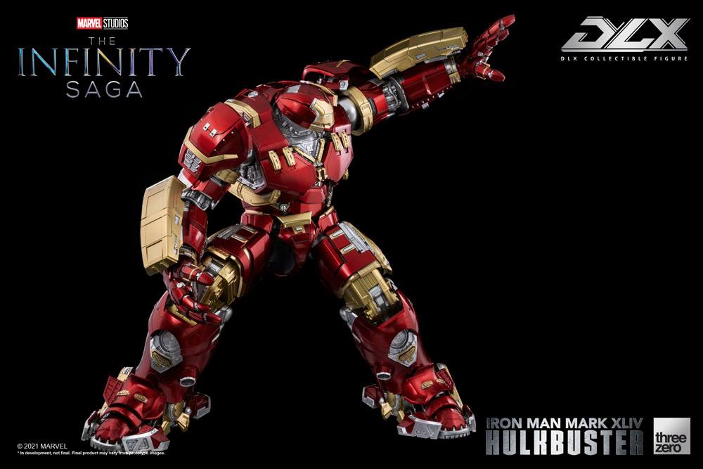 ThreeZero Infinity Saga Iron Man Mark 44 Hulkbuster DLX 1/12 Actionfigur - Beschädigte Verpackung