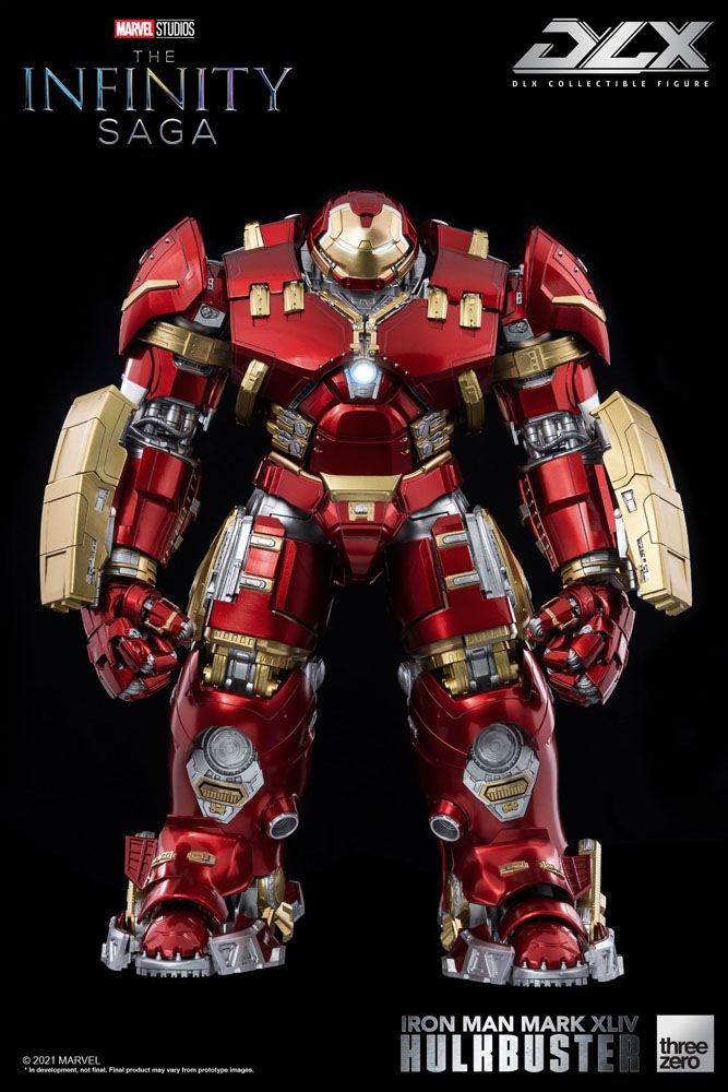 ThreeZero Infinity Saga Iron Man Mark 44 Hulkbuster DLX 1/12 Actionfigur - Beschädigte Verpackung