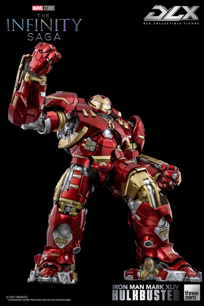 ThreeZero Infinity Saga Iron Man Mark 44 Hulkbuster DLX 1/12 Actionfigur - Beschädigte Verpackung