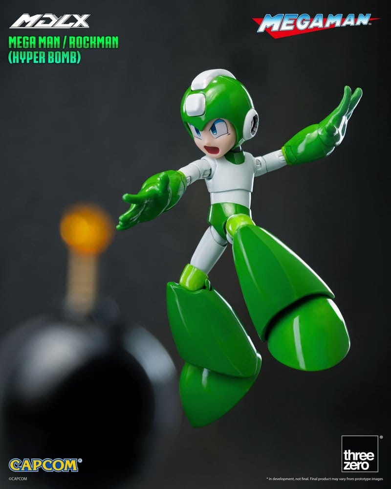 ThreeZero Mega Man Rockman (Hyper Bomb) MDLX Actionfigur