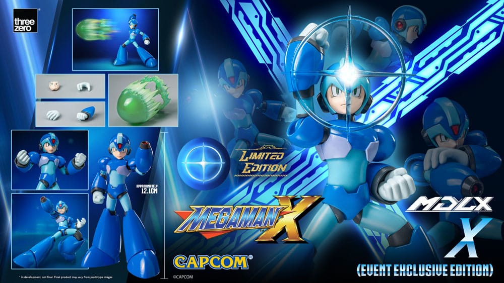 ThreeZero Mega Man Rockman X / Mega Man X MDLX Actionfigur