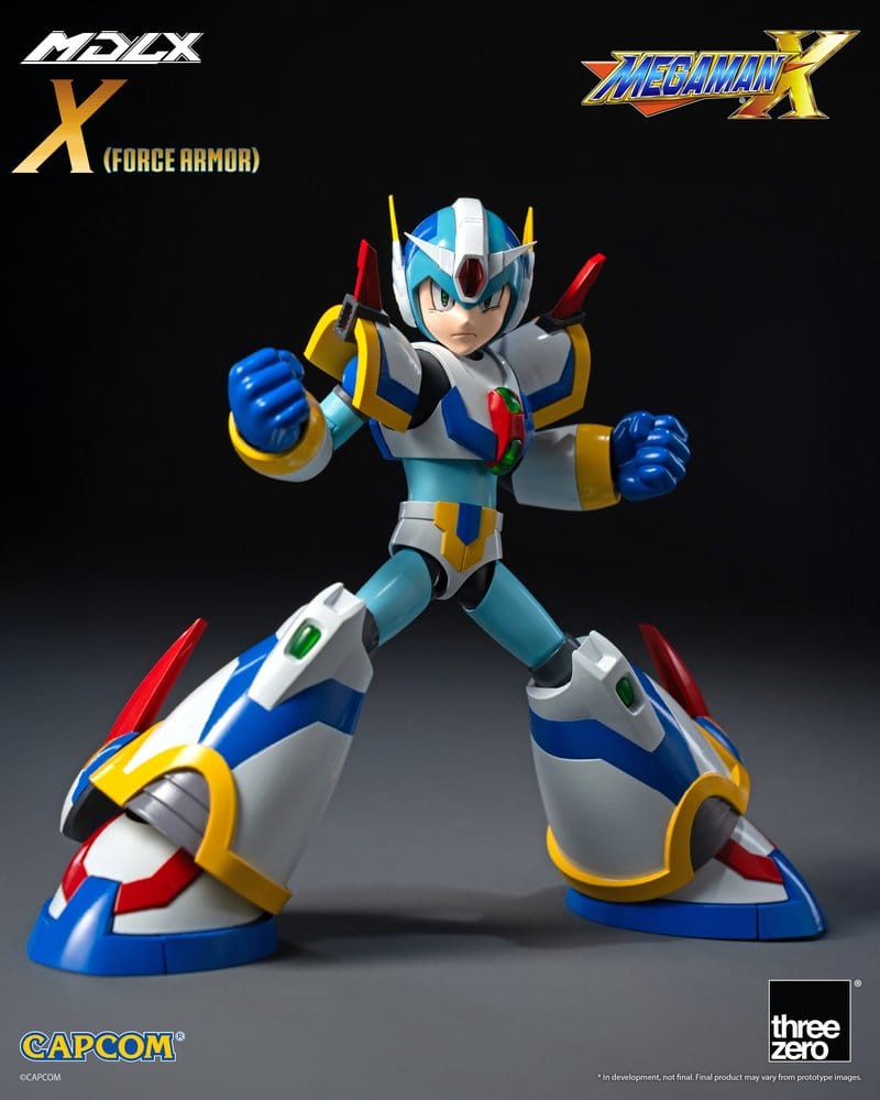 ThreeZero Mega Man X Rockman Mega Man Force Armor MDLX Actionfigur