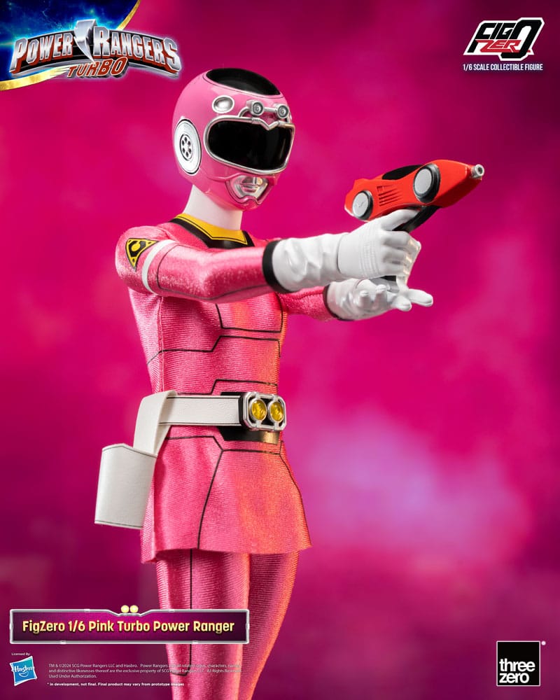 ThreeZero Power Rangers Turbo Pink Turbo Power Ranger FigZero 1/6 Actionfigur