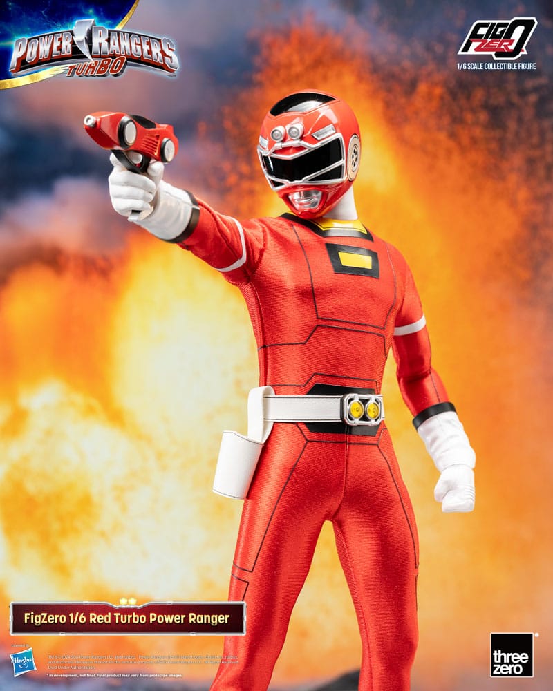 ThreeZero Power Rangers Turbo Red Turbo Power Ranger FigZero 1/6 Actionfigur