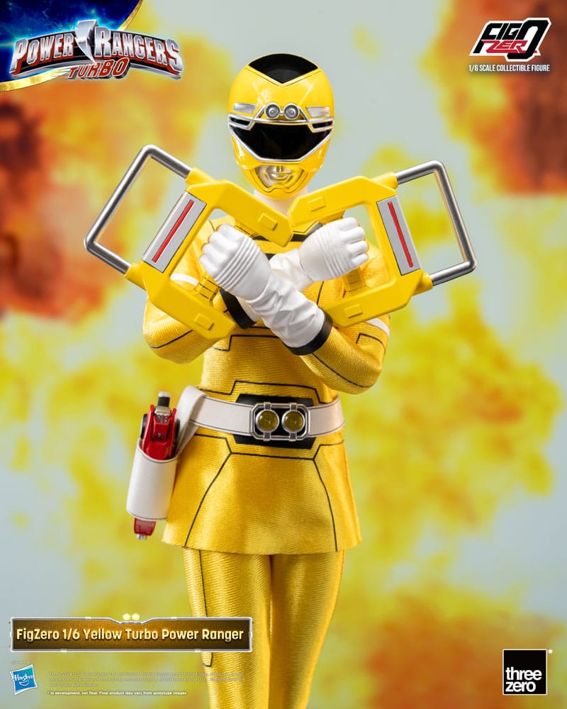 ThreeZero Power Rangers Turbo Yellow Turbo Power Ranger FigZero 1/6 Actionfigur
