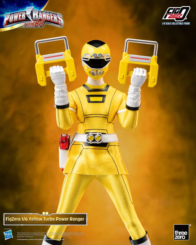 ThreeZero Power Rangers Turbo Yellow Turbo Power Ranger FigZero 1/6 Actionfigur