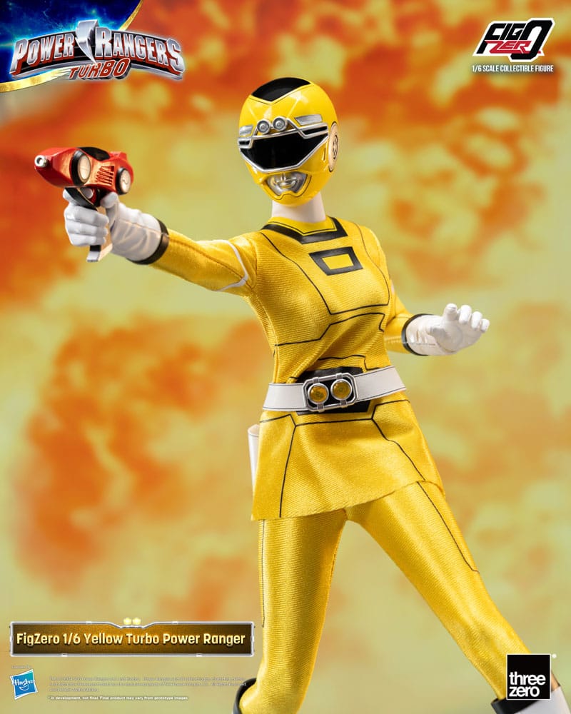 ThreeZero Power Rangers Turbo Yellow Turbo Power Ranger FigZero 1/6 Actionfigur