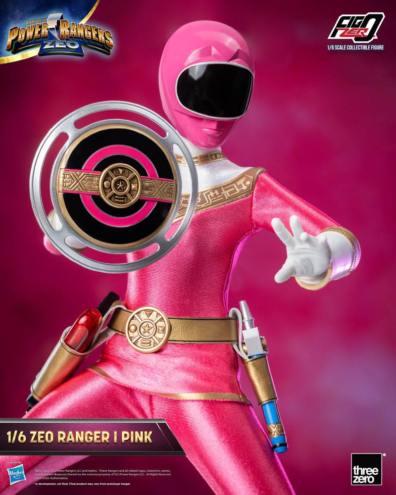 ThreeZero Power Rangers Zeo Ranger I Pink FigZero 1/6 Actionfigur