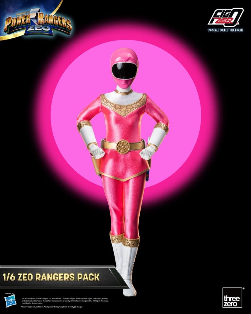 ThreeZero Power Rangers Zeo Zeo Rangers FigZero 5er-Pack 1/6 Actionfiguren
