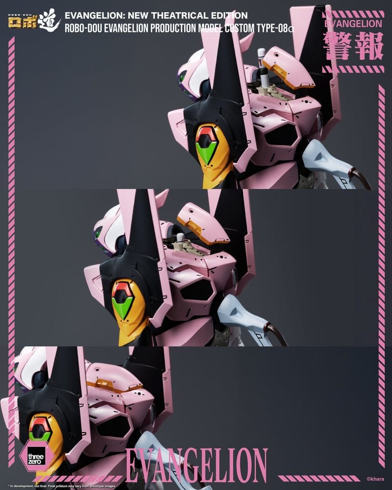 ThreeZero Rebuild of Evangelion Robo-Dou Evangelion Production Model Custom Type-08a Evangelion New Theatrical Edition