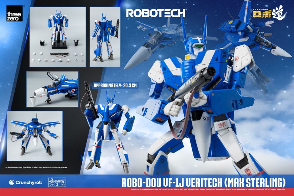 ThreeZero Robotech ROBO-DOU (Max Sterling) VF-1J Veritech Actionfigur