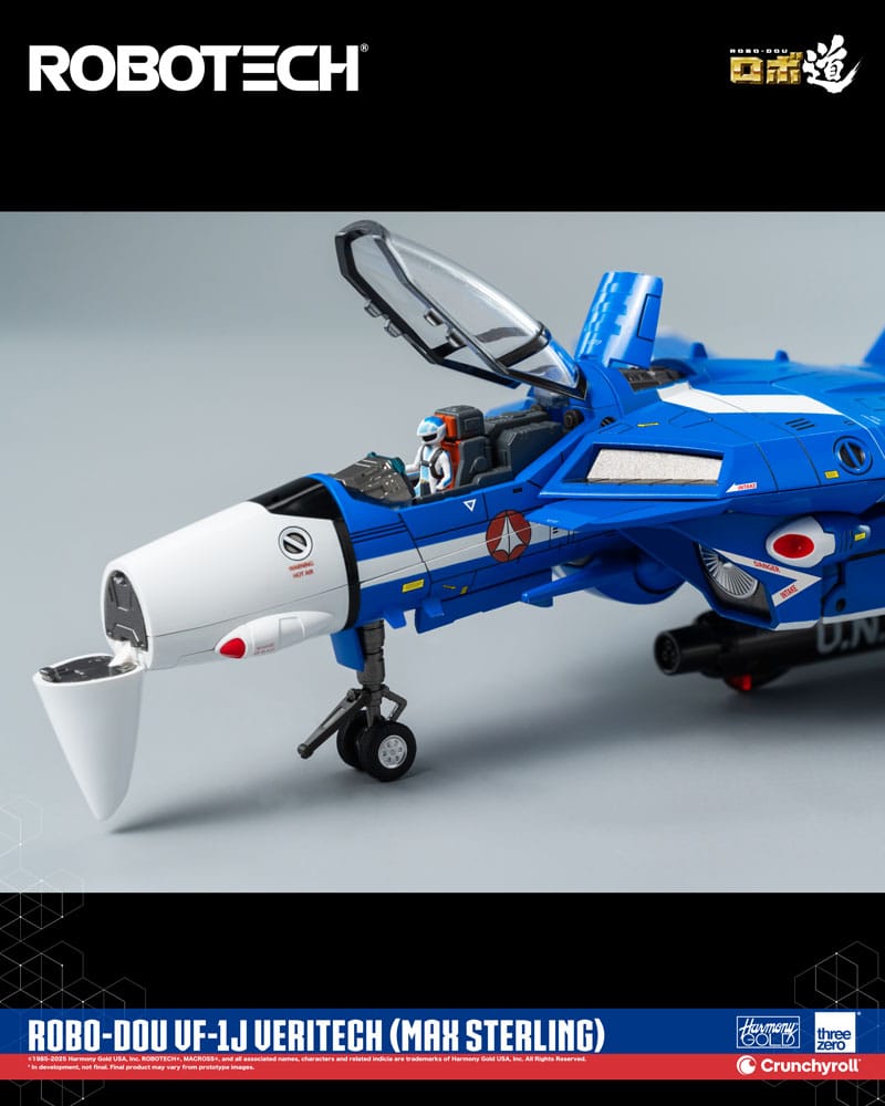 ThreeZero Robotech ROBO-DOU (Max Sterling) VF-1J Veritech Actionfigur
