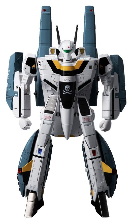 ThreeZero Robotech Robo-Dou Rick Hunter VF-1S Super Veritech Set Actionfigur