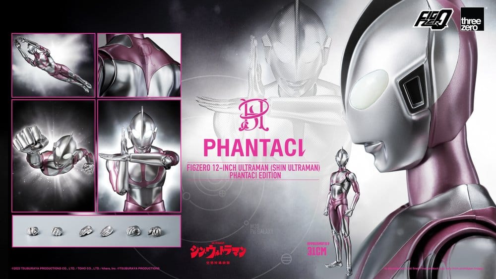 ThreeZero Shin Ultraman Phantaci Edition FigZero Actionfigur