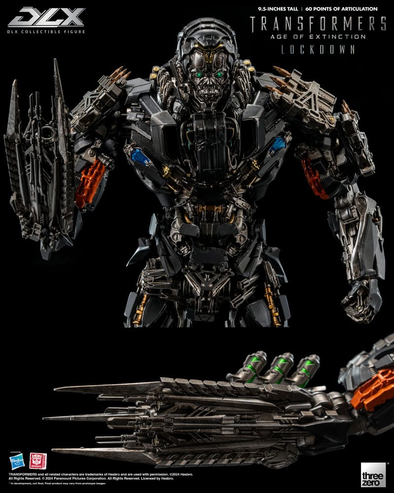ThreeZero Transformers Age Of Extinction Lockdown DLX 1/6 Actionfigur