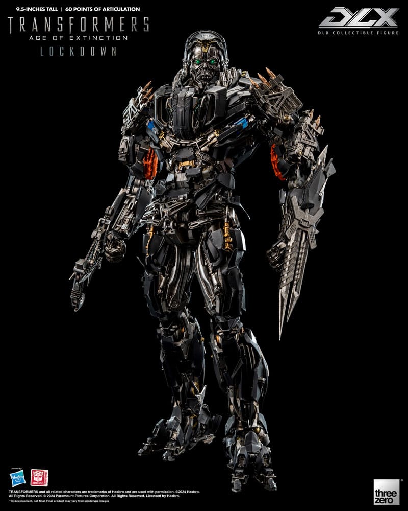ThreeZero Transformers Age Of Extinction Lockdown DLX 1/6 Actionfigur