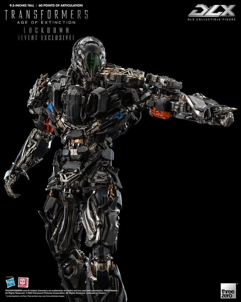 ThreeZero Transformers Age of Extinction Lockdown DLX Exclusive Heo 1/6 Actionfigur