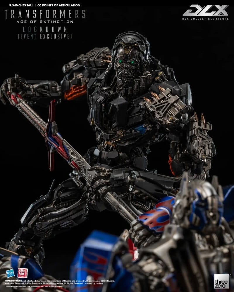 ThreeZero Transformers Age of Extinction Lockdown DLX Exclusive Heo 1/6 Actionfigur
