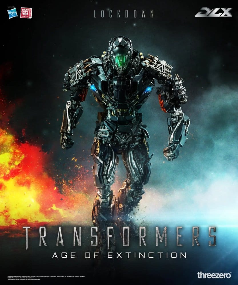 ThreeZero Transformers Age of Extinction Lockdown DLX Exclusive Heo 1/6 Actionfigur