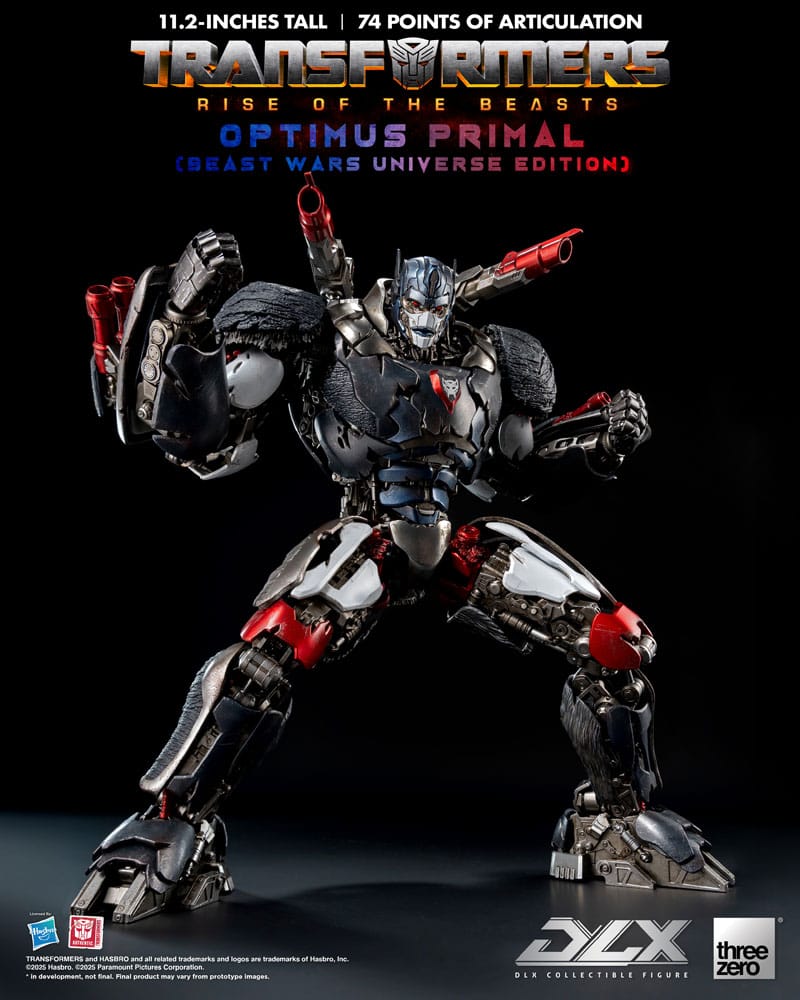 ThreeZero Transformers Aufstieg der Bestien Optimus Primal DLX Beast Wars Universe Edition Actionfigur