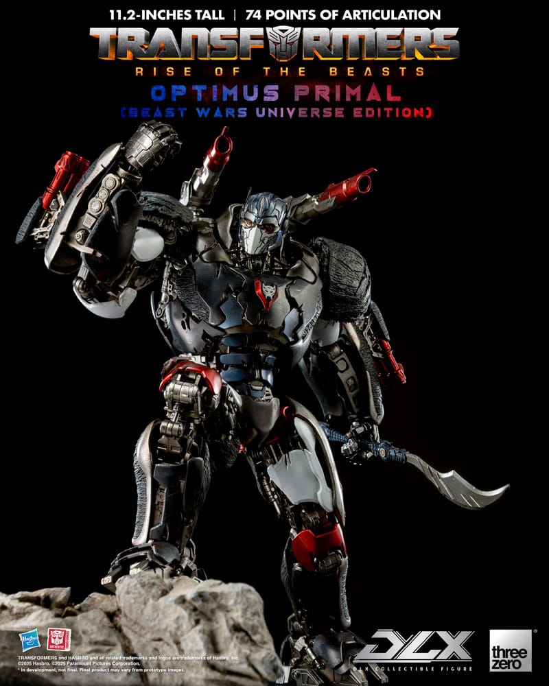 ThreeZero Transformers Aufstieg der Bestien Optimus Primal DLX Beast Wars Universe Edition Actionfigur